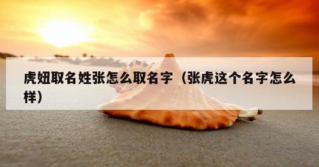 虎妞取名姓张怎么取名字（张虎这个名字怎么样）