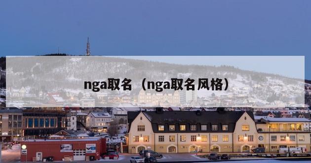 nga取名（nga取名风格）