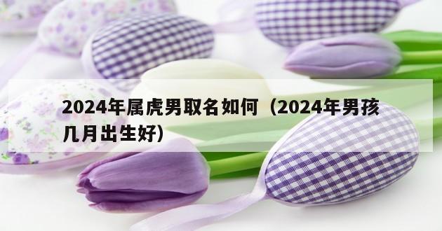 2024年属虎男取名如何（2024年男孩几月出生好）